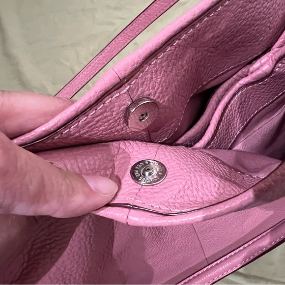 Coach Madison Maggie pink pebbles leather Bag - Picture 9 of 14